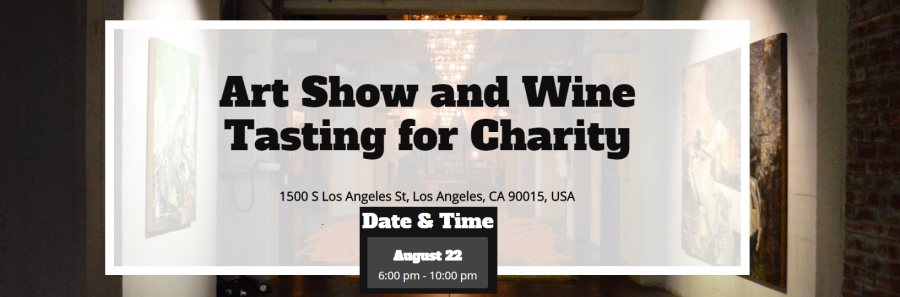 Art Show and Wine Tasting in L.A. for Charity