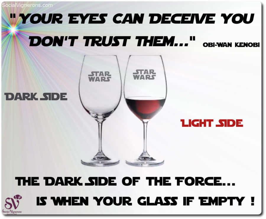 The Dark Side of the Force… Is When your Glass is Empty
