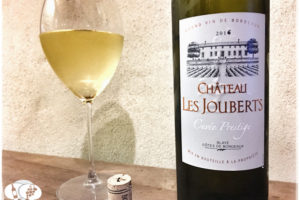 2016 Cave de Tutiac Château Les Jouberts Cuvée Prestige, Blaye Côtes de Bordeaux White