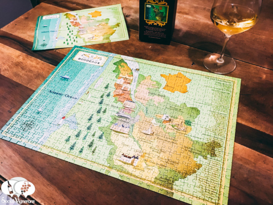 A Jigsaw Puzzle like A Bordeaux Wine Map – Perfect Gift for Wine Lover?