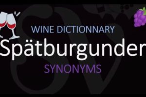 Pinot Noir Synonyms, Clones and Related Wine Grape Varieties