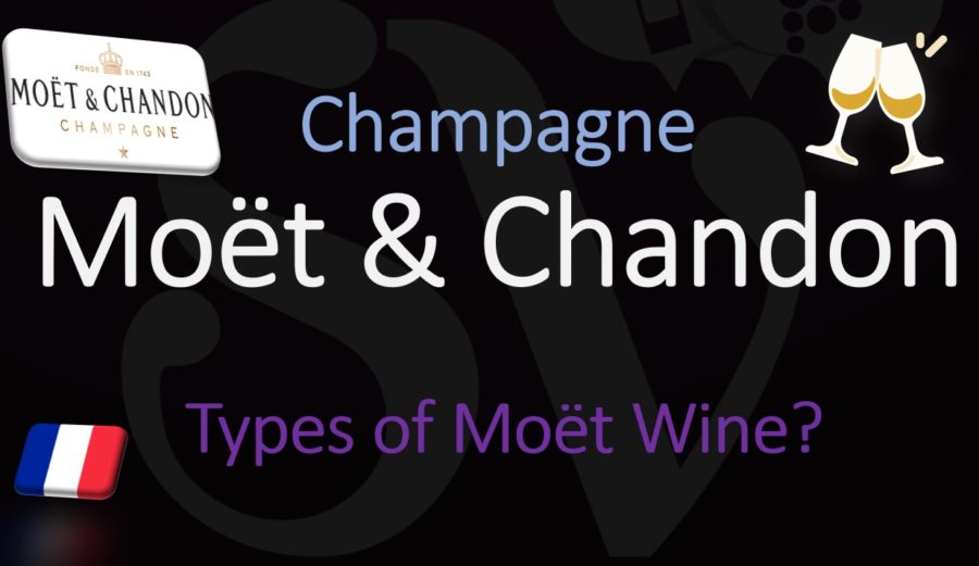 What are the different types of Moët champagne?